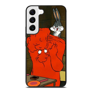 BUGS BUNNY AND GOSSAMER RED Samsung Galaxy S22 Case BUGS BUNNY AND GOSSAMER RED Samsung Galaxy S22 Case