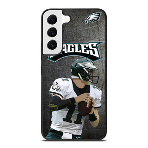 CARSON WENTZ PHILADELPHIA EAGLES 3 Samsung Galaxy S22 Case