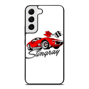 CHEVY RED CAR CARTOON Samsung Galaxy S22 Case