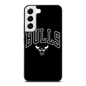 CHICAGO BULLS LOGO BLACK Samsung Galaxy S22 Case