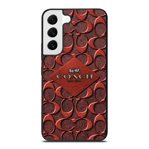 COACH NEW YORK BROWN Samsung Galaxy S22 Case