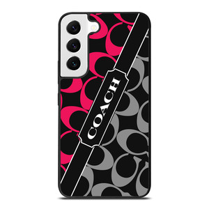 COACH NEW YORK RED WHITE Samsung Galaxy S22 Case