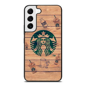 COFFEESHOP STARBUCK WOODEN LOGO Samsung Galaxy S22 Case