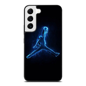 COOL AIR JORDAN LOGO BLUE Samsung Galaxy S22 Case