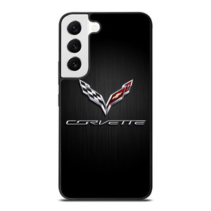 CORVETTE SYMBOLS BLACK Samsung Galaxy S22 Case CORVETTE SYMBOLS BLACK Samsung Galaxy S22 Case