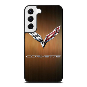 CORVETTE WOODEN LOGO Samsung Galaxy S22 Case