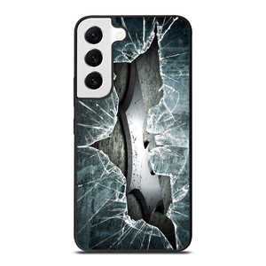 CRACKED OUT GLASS BATMAN THE DARK KNIGHT 2 Samsung Galaxy S22 Case