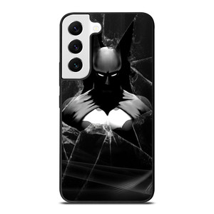 CRACKED OUT GLASS BATMAN THE DARK KNIGHT 3 Samsung Galaxy S22 Case
