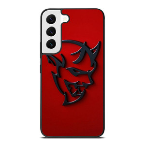 DODGE DEMON LOGO RED Samsung Galaxy S22 Case