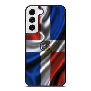 DOMINICAN REPUBLIC FLAG Samsung Galaxy S22 Case