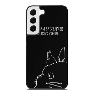 GHIBI STUDIO TOTORU SIMPLE BLACK Samsung Galaxy S22 Case