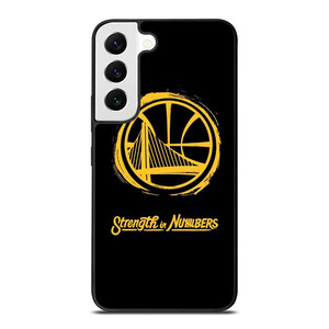 GOLDEN STATE WARRIORS LOGO STRENGTH IN NUMBERS Samsung Galaxy S22 Case
