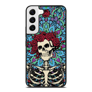 GRATEFUL DEAD SKELETON AND ROSES Samsung Galaxy S22 Case