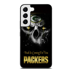 GREEN BAY PACKERS SKULL Samsung Galaxy S22 Case