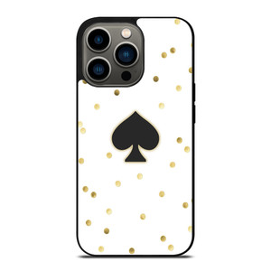KATE SPADE NEW YORK LOGO GOLD iPhone 13 Pro Case KATE SPADE NEW YORK LOGO GOLD iPhone 13 Pro Case