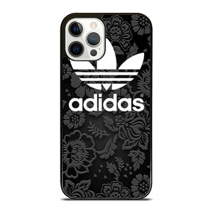 ADIDAS LOGO BLACK FLORAL iPhone 12 Pro Case ADIDAS LOGO BLACK FLORAL iPhone 12 Pro Case