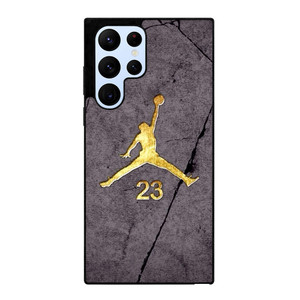 AIR JORDAN 23 GOLD WALL Samsung Galaxy S22 Ultra Case
