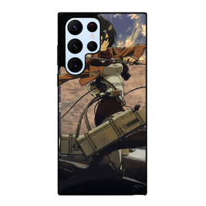 ATTACK ON TITAN MIKASA ACKERMAN Samsung Galaxy S22 Ultra Case ATTACK ON TITAN MIKASA ACKERMAN Samsung Galaxy S22 Ultra Case