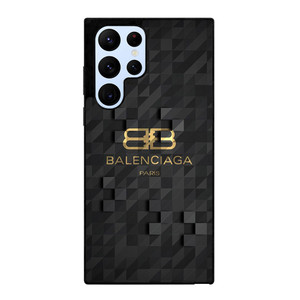 BALENCIAGA BLACK CUBE LOGO Samsung Galaxy S22 Ultra Case BALENCIAGA BLACK CUBE LOGO Samsung Galaxy S22 Ultra Case