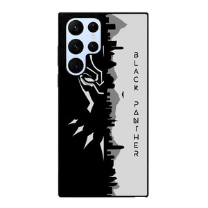 BLACK PANTHER BLACK WHITE FAN ART Samsung Galaxy S22 Ultra Case BLACK PANTHER BLACK WHITE FAN ART Samsung Galaxy S22 Ultra Case