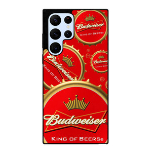BUDWEISER BOTTLE CAP LOGO Samsung Galaxy S22 Ultra Case