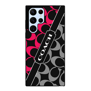 COACH NEW YORK RED WHITE Samsung Galaxy S22 Ultra Case