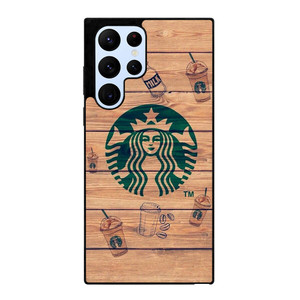COFFEESHOP STARBUCK WOODEN LOGO Samsung Galaxy S22 Ultra Case
