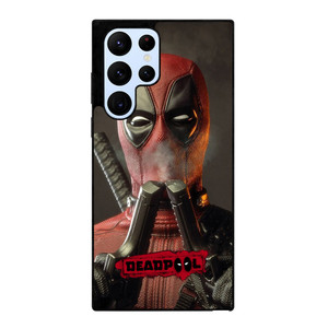 DEADPOLL POTRAIT DOUUBLE PISTOLS Samsung Galaxy S22 Ultra Case