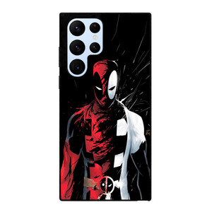 DEADPOOL BLACK IN BLACK WHITE Samsung Galaxy S22 Ultra Case DEADPOOL BLACK IN BLACK WHITE Samsung Galaxy S22 Ultra Case