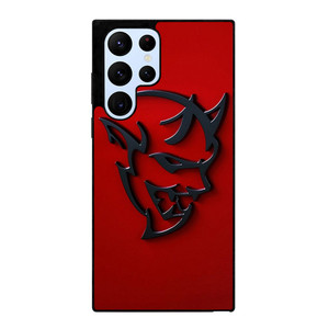 DODGE DEMON LOGO RED Samsung Galaxy S22 Ultra Case