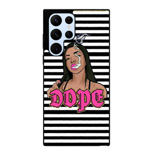 DOPE CIGAR GIRL STRIPE Samsung Galaxy S22 Ultra Case