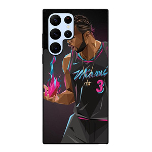 DWYANE WADE MIAMI HEAT ART Samsung Galaxy S22 Ultra Case