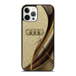 AUDI LOGO ELEGAN GOLD TEXTURE iPhone 12 Pro Case AUDI LOGO ELEGAN GOLD TEXTURE iPhone 12 Pro Case