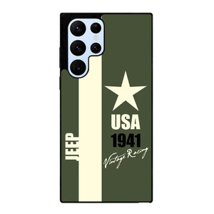 JEEP VINTAGE RACING USA Samsung Galaxy S22 Ultra Case