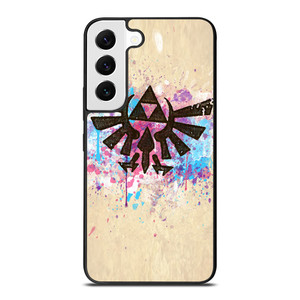 TRIFORCE SPLASH EMBLEM ART Samsung Galaxy S22 Ultra Case