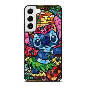 LILO & STITCH STAINED GLASS Samsung Galaxy S22 Ultra Case
