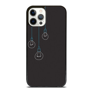 BLACK LIGHT BULBS MINIMALISTIC iPhone 12 Pro Case