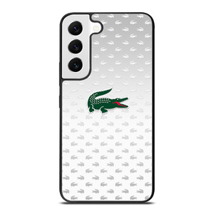 LACOSTE SILVER PATTERN Samsung Galaxy S22 Case LACOSTE SILVER PATTERN Samsung Galaxy S22 Case
