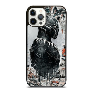 BLACKPANTHER COLLAGE COMIC iPhone 12 Pro Case BLACKPANTHER COLLAGE COMIC iPhone 12 Pro Case