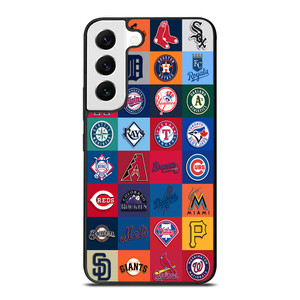 MAJOR BASEBALL LEAGUE CLUB COLLAGE Samsung Galaxy S22 Ultra Case