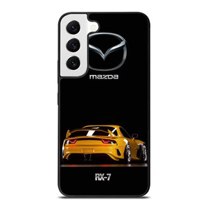 MAZDA RX7 YELLOW CARS Samsung Galaxy S22 Ultra Case