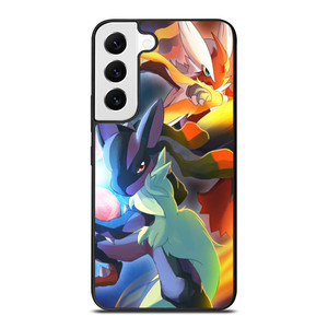 MEGA BLAZIKEN VS MEGA LUCARIO Samsung Galaxy S22 Ultra Case