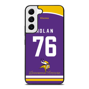MINNESOTA VIKINGS NOLAN Samsung Galaxy S22 Ultra Case MINNESOTA VIKINGS NOLAN Samsung Galaxy S22 Ultra Case