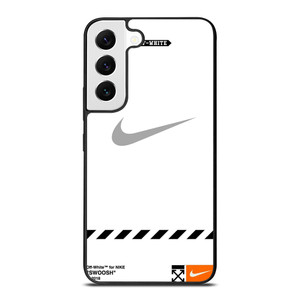 OFF WHITE X NIKE GREY LOGO Samsung Galaxy S22 Ultra Case