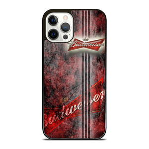 BUDWEISER BEER LOGO GRUNGE iPhone 12 Pro Case