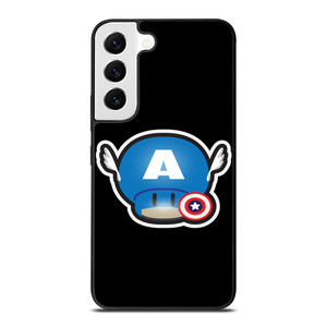 SUPER MARIO MUSHROOM CAPTAIN AMERICA Samsung Galaxy S22 Ultra Case