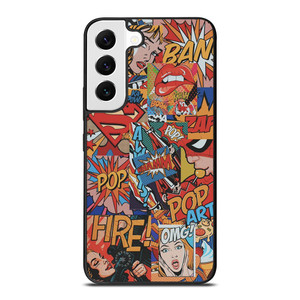 SUPERMAN POP ART COMIC Samsung Galaxy S22 Ultra Case