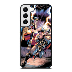 THOR VS WOLVERINE ANIME Samsung Galaxy S22 Ultra Case