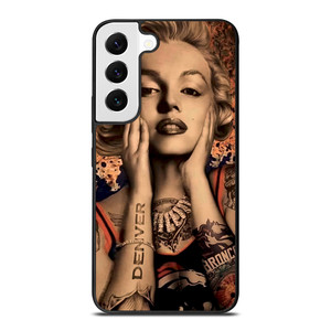 MARILYN MONROE TATTOO FAN ART Samsung Galaxy S22 Case