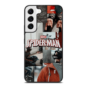 MARVEL SPIDERMAN LOGO COLAGE Samsung Galaxy S22 Case